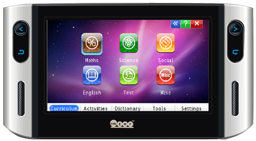 Edutor Advantage e40, India’s First Handheld Home Learning Device
