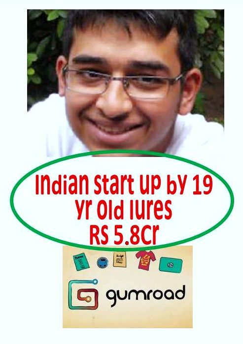 TEEN START-UP GUMROAD LURES INVESTORS