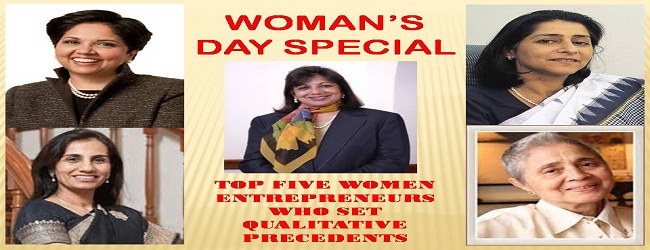 WOMENS DAY SPECIAL GIVES CREDENCE TO WOMEN ENTREPRENEURS