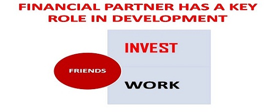 FINANCIAL PARTNER IS EQUALLY IMPORTANT