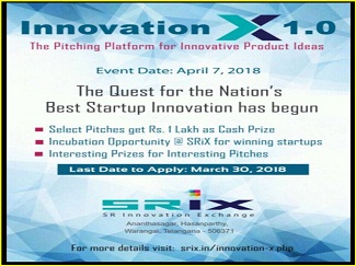 NATION'S BEST STARTUP EVENTS INNOVATIONS X 1.0