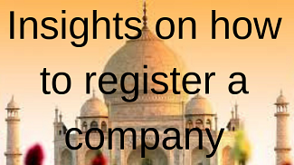 How to starrt a company in India