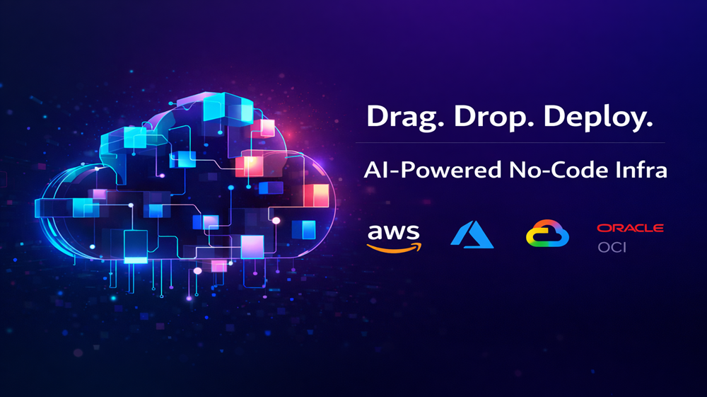 CrftInfrAI’s no-code visual builder
