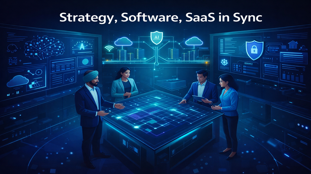 Strategy, Software and SaaS in sync