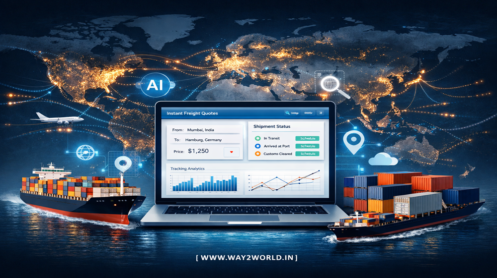 AI freight forwarding platform