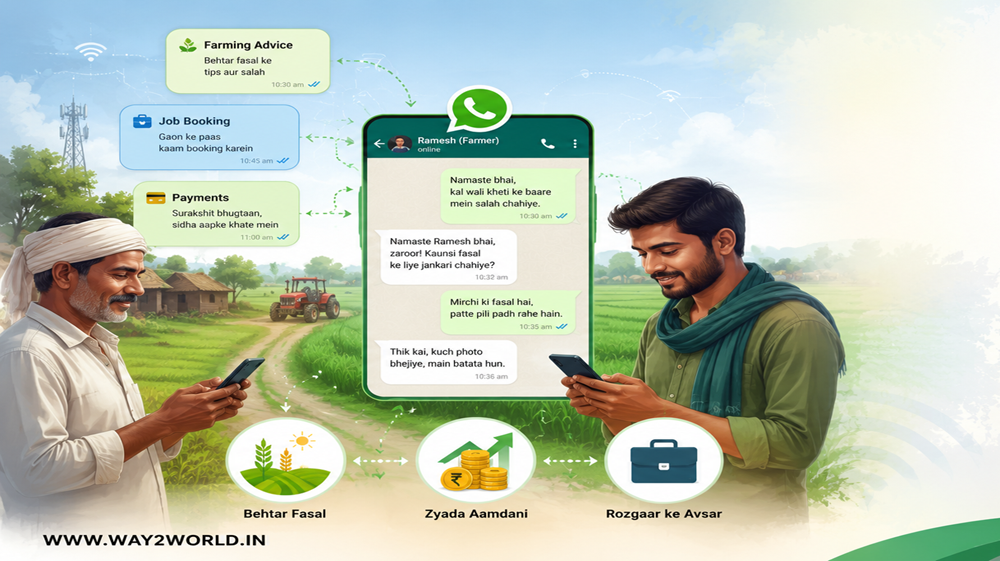 Tech meets agriculture in rural India