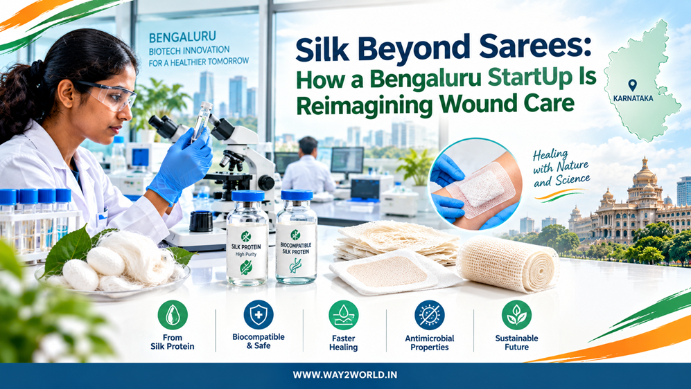 Fibroheal's Silk Route to Wound Care: From Lab to Hospital
