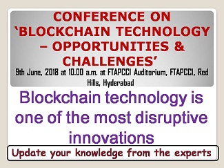 ONE-DAY CONFERENCE ON ‘BLOCKCHAIN TECHNOLOGY – OPPORTUNITIES & CHALLENGES’